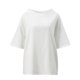 thumbnail image 4 of Gibobby Blusas Casual Blusa de mujer de color liso y camiseta suelta de algodón de lino para mujer（Blanco， L), 4 of 4