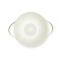Thyme & Table Cream and Gold Colander