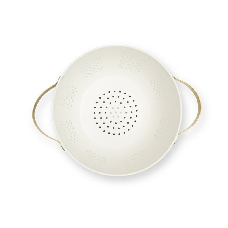 Thyme & Table Luxe Stainless Steel Colander with Gold Handles photo 5
