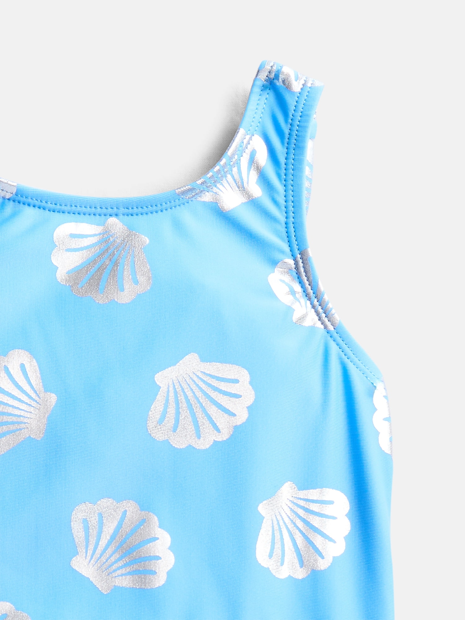 Wonder Nation Baby and Toddler Girls One Piece Tutu Swimsuit, Sizes 12M-5T
