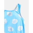 thumbnail image 2 of Wonder Nation Baby and Toddler Girls One Piece Tutu Swimsuit, Sizes 12M-5T, 2 of 3