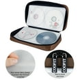 thumbnail image 3 of Coofit CD Case 96 Capacity Nylon Heavy Duty DVD Holder CD Organizer CD Storage Case, 3 of 10