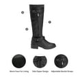 thumbnail image 3 of Dream Pairs Wide Calf Low Heel Riding Boots for Women Knee High Fall Tall Style, 3 of 4