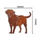 thumbnail image 3 of Perro De Metal Estaca De Jardín Labrador Silueta Escultura Animal Para Decoración Al Aire Libre Moyic HA042538-02, 3 of 6