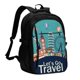 thumbnail image 1 of Fotbe Let's go Travel Mochila con Estampado y Puerto USB para Hombre y Mujer, Mochila Antirrobo, Mochila de Viaje, Mochila Escolar, Mochila Universitaria, 1 of 7