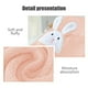 thumbnail image 5 of Toalla de baño de conejito de Pascua, juego de toallas de terciopelo coral grueso, absorbente, secado rápido, 5 of 5