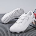 thumbnail image 3 of Zapatos de pista y campo para hombre y parejas, zapatillas profesionales con pinchos para correr, zapatillas de entrenamiento de Sprint, calzado ligero para atletas, salto largo de carreras, 3 of 5