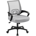 thumbnail image 1 of Silla de Oficina Ergonómica Yaheetech con Respaldo Medio de Malla, Gris, 1 of 9
