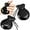 Black, variant on Lsupdaol 2 Pack Spanish Castanets Flamenco with String Traditional Wood Hand Percussion Castanets for Adults Music Instrument Spain Souvenir Gift, 1 Pair