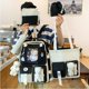 thumbnail image 5 of Linda mochila para mujer, duradera, informal, suave, con correas para los hombros, mochila de regalo, bolso de mano, mochilas para adolescentes, bolso Negro, 5 of 8