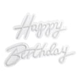 thumbnail image 1 of Letrero de neón de feliz cumpleaños perfecl lámpara LED de neón lámpara de pancarta, 1 of 2