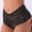 Black, variant on Women Underwear Lace Boy Shorts High Waist Lightweight Seamless Soft Cheeky Briefs Panties Comfy Braethable Bikini Panty Small