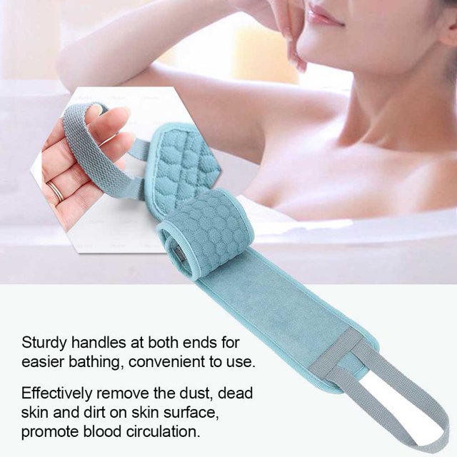 Exfoliante Spptty Depurador de baño para hombres y mujeres esponja de baño Cian