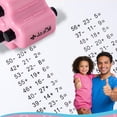 thumbnail image 7 of Tucknest Math Stamp Roller, 4 in 1 Math Roller Stamp with Addition Subtraction Multiplication Division, Teacher Classroom Must Haves for Learning, 3ml Ink, Blue, 7 of 7