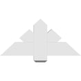 thumbnail image 4 of 36"W x 16 1/2"H x 4"D x 6"F, 11/12 Pitch, Kennewick Architectural Grade PVC Gable Bracket, 4 of 8