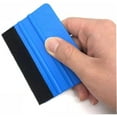 thumbnail image 3 of Car Fiber Window Ice Remover Cleaning Wash Car for Car Vinyl Scraper Decal Tool 10x7cm, 3 of 8