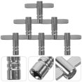 thumbnail image 1 of COOPHYA 6Pcs Drum Set Keys Stainless Steel Drum Tuning Regulator for Percussion, 1 of 5