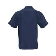 thumbnail image 2 of Gravity Threads Mens Guayabera Summer Shirt - Navy - Medium, 2 of 2