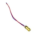thumbnail image 4 of 6mm Red Dot Diode Adjustable Red Copper Head diode pointer Module Woodworking Measuring Tool Parts, 5pcs, 5V, 4 of 7