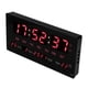 thumbnail image 3 of Reloj De Pared Digital, Reloj Calendario Electrónico Memoria De Apagado Luminoso 100-240 V Escritorio Plug And Play Para Estudio, 3 of 7
