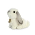 thumbnail image 4 of Aurora Realistic Miyoni Lop Eared Rabbit Stuffed Animal - Lifelike Detail - Cherished Companionship - Grey 8 Inches, 4 of 5