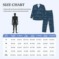 thumbnail image 6 of Kll Shark (2) Sleepwear Mens Flannel Pajamas,Long Cotton Pj Set, 6 of 9