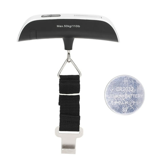 Báscula portátil electrónica, báscula de equipaje, báscula portátil para equipaje de mano, báscula colgante para maleta, diseñada a medida NikouMX herramienta