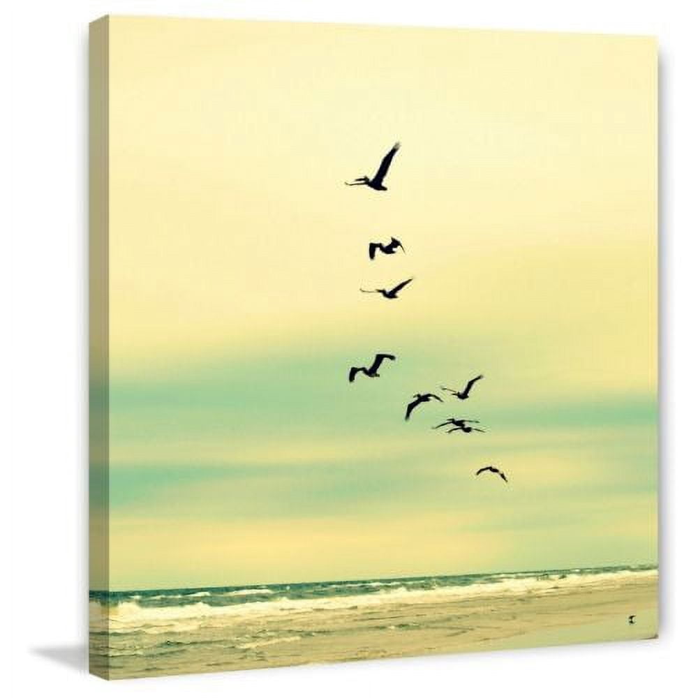 "Across the Endless Sea" Painting Print on Wrapped Canvas