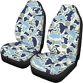 thumbnail image 5 of Pzuqiu Car Seat Covers Full Set Easy to Install Polyester, Compatible with SUV Seats Car Seats, for most Cars Truck, Fish Camouflage Pattern, 5 of 10
