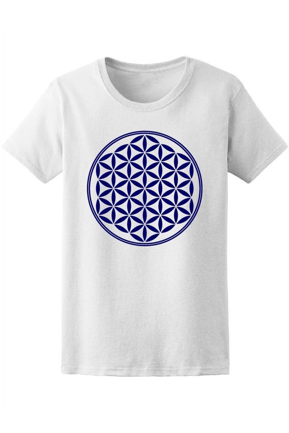 Flower Of Life Harmony T-Shirt Women -Image by Shutterstock, Female Small