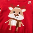 thumbnail image 6 of URMAGIC Toddler Kids Baby Girl Sweater, Cute Elk Print Christmas Sweaters Pullover Sweatshirt Top Fall Winter Clothes 2-7 Years, 6 of 7