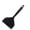 Black, variant on Silicone Wrapped Fish Spatula, Nonstick Wide Flat Turner for Pancakes, Eggs, Pizza, Fish and Everyday Cooking(Black,One Size)