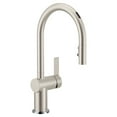 thumbnail image 6 of Moen 7622Ev Cia 1.5 GPM Single Hole Pull Down Kitchen Faucet - Gold, 6 of 7