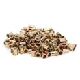 thumbnail image 1 of 100 Pcs Écrou Rivet M8/M10 Tête Plate Écrou Rivet Vertical Écrou Rivet Fileté en Acier au Carbone, 1 of 6