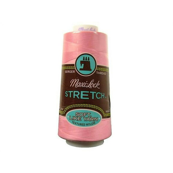 A&E Maxi Lock Stretch Thread 2000yd Medium Pink