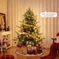thumbnail image 4 of Gymax 6 FT Artificial Xmas Tree w/ 778 PVC PE Branch Tips 240 Warm White LED Lights, 4 of 9