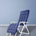 thumbnail image 3 of Cojín para silla reclinable de jardín Cojín para tumbona Cojín para asiento de playa Cojín largo, para patio interior Oficina Silla al aire libre Zulema Cojín reclinable, 3 of 8