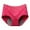 01_Hot Pink, variant on Womens Panties 4 Layer Leakproof Menstrual Briefs Solid Color Daily Comfort for Girls and Teens Seamless Underwear 02_Beige,XXL