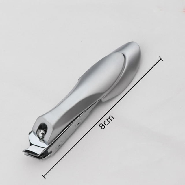 Coupe-ongles en Acier Inoxydable avec Lime à Ongles Intégrée Nanoblade Précision pour une Coupe des Ongles Sans Effort
