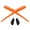 Orange, variant on Vonxyz Black Replacement Earsocks Nosepieces Rubber Kits for Oakley Valve New 2014 OO9236 Sunglasses