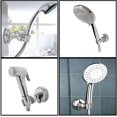thumbnail image 3 of 2 Pieces Large Adsorbability Suction Cup Shower, 360 Rotation Suction Cup Shower Holder, No Drilling Hand Shower Suction Cup Holder, 3 of 5