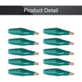 thumbnail image 4 of HUGFEGWE 10 Pcs Pinces Alligator 10A, Pinces Électriques Crocodile avec Isolation Protectrice Verte CJB91-112361, 4 of 7