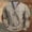 Khaki, variant on Hanes Winter Shirts Men 2025 Casual Henry Stand Collar Quarter Zip up Vintage Long Sleeve Mock Neck Sweatshirts-Black S