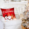 thumbnail image 4 of Lilixerw 18'' x 18'' Christmas Pillow Covers,Christmas Decorations Flax Throw Pillowcase,Perfect for Sofa Indoor Christmas Decoration, 4 of 6