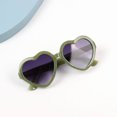 thumbnail image 4 of xiaxaixu Kids Cute Sunglasses, Gradient Color Heart Eye Protect Funny Sunglasses Photo Party Props, 4 of 5