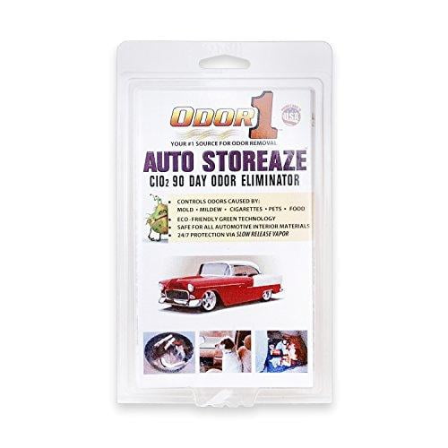Odor 1 Auto Storeaze ClO2 90 Day Odor Eliminator Great for Storage