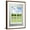 Brown Frame, variant on Art.com Modern Residential Window with Lake View Art Print by ilker canikligil, 12" x 16"