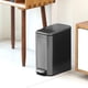 thumbnail image 4 of Ounissouiy Cubo de almacenamiento de limpieza de 5L con tapa Vertical silenciosa de 90 grados que abre suministros sanitarios almacenamiento de Suministros de limpieza para el hogar tipo+2 5L, 4 of 6