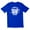 Royal Blue, variant on TotallyTorn I RUN ON COFFEE & CHAOS Novelty Sarcastic Funny Mens Graphic T Shirts