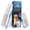 Blue, variant on Poodle Pet Cat and Dog Grooming Comb with Stainless Steel Teeth, 2 Pack (Black)